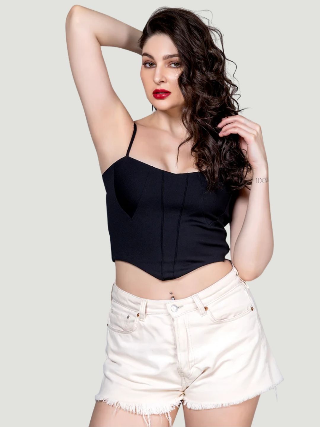 Black night out top