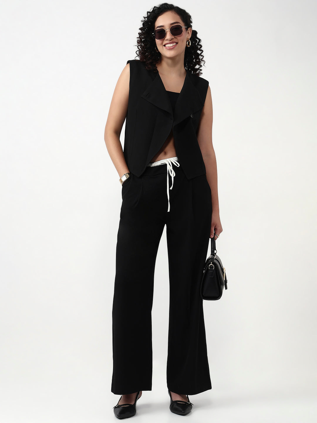 Modern Minimal Black Cord Set