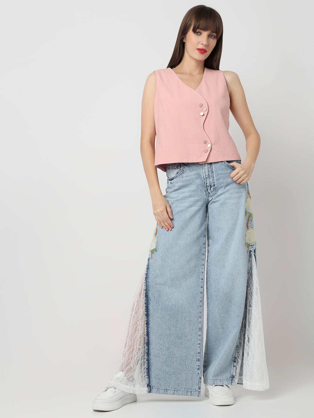 Florence Lace Bloom Palazzo