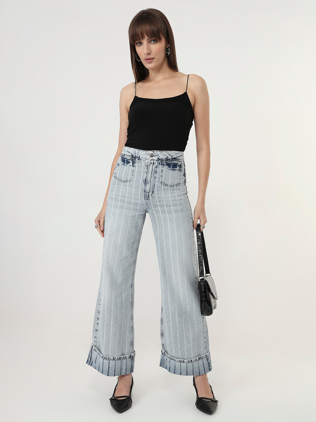 Pinstripe Paris Denim