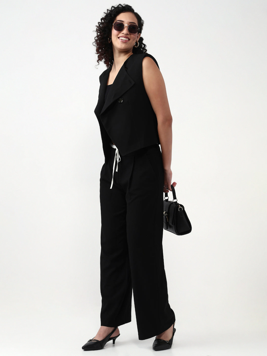 Modern Minimal Black Cord Set