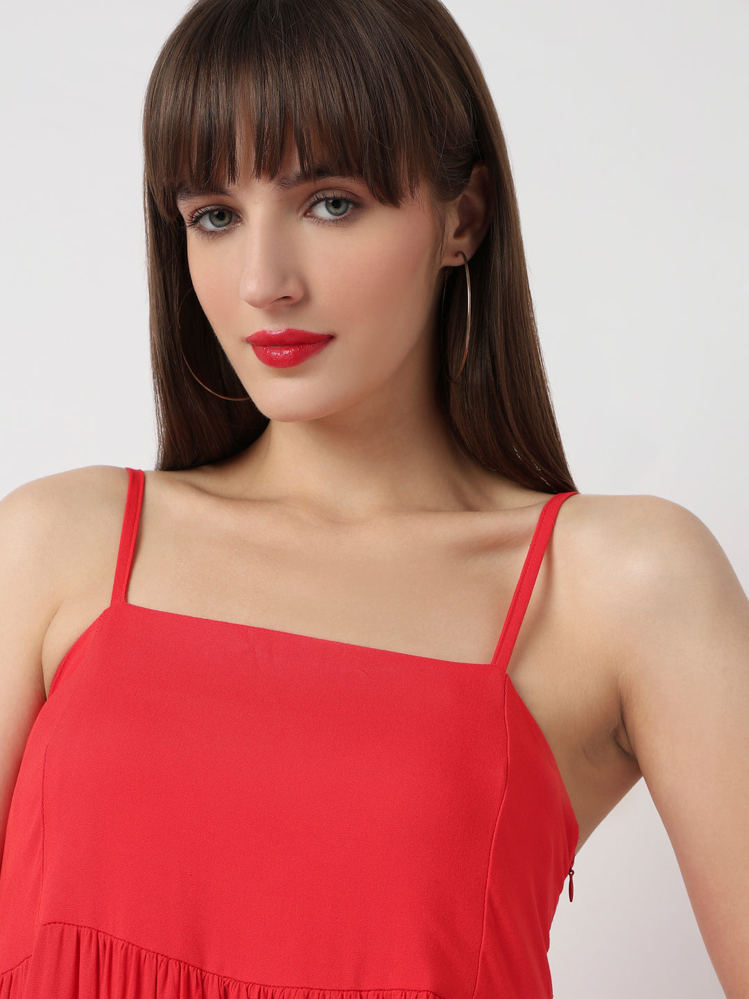 Crimson Breeze Maxi
