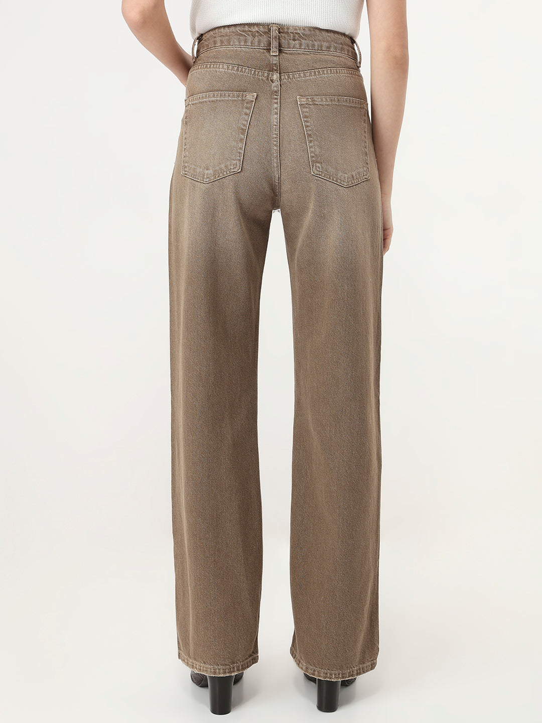 Barcelona Sandstone Straight Jeans