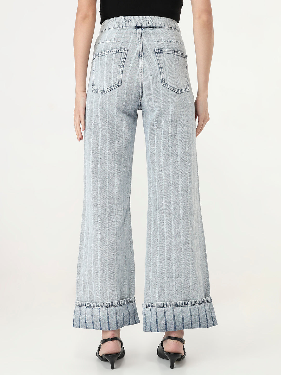 Pinstripe Paris Denim