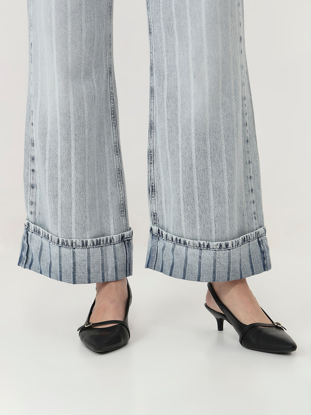 Pinstripe Paris Denim
