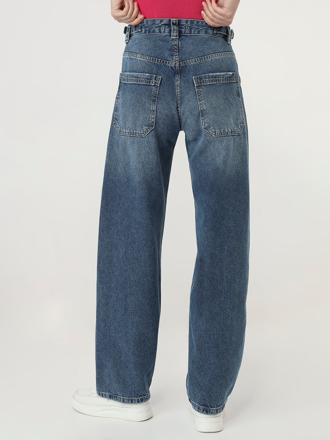 Classic ripped denim