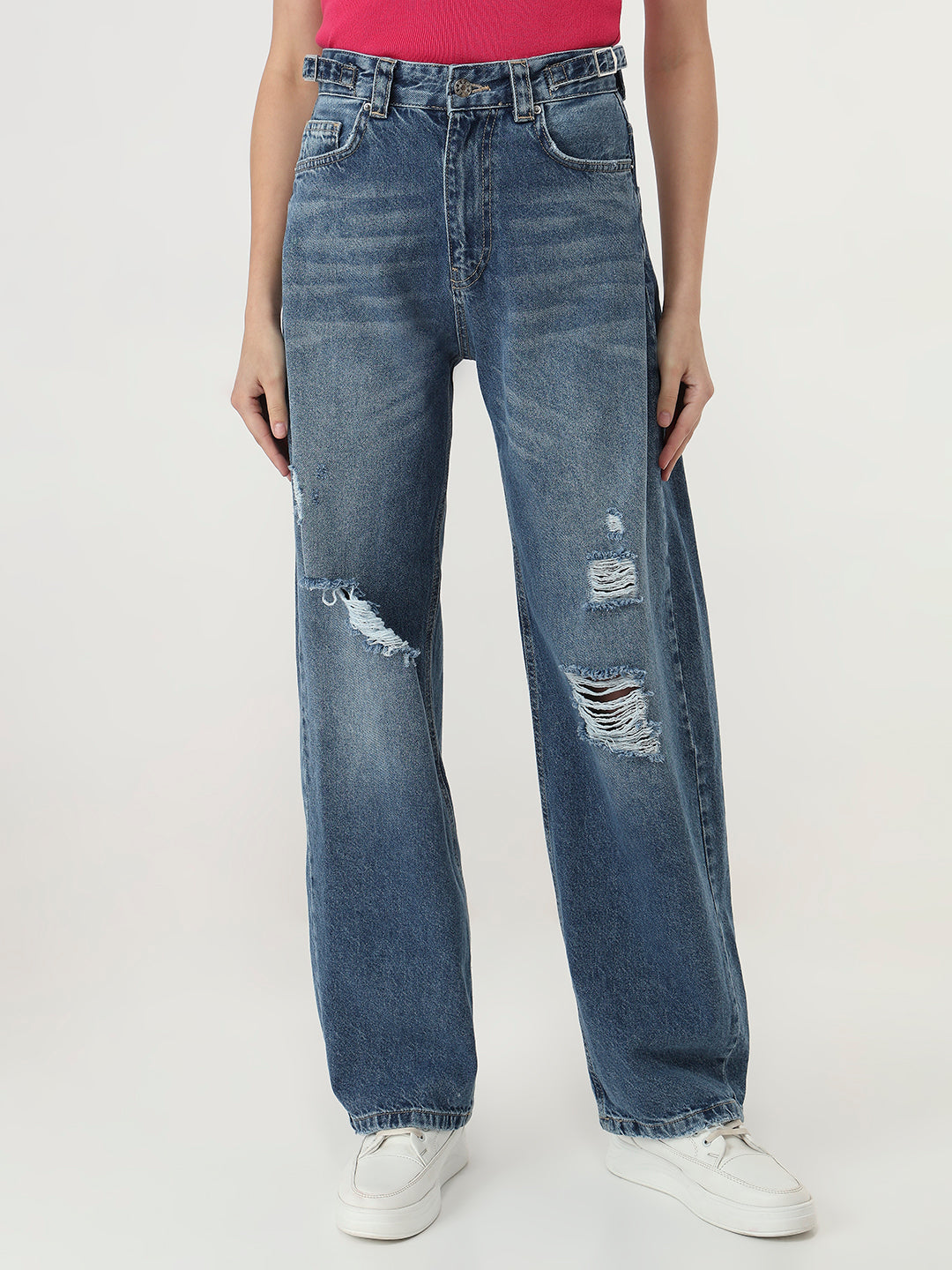 Classic ripped denim